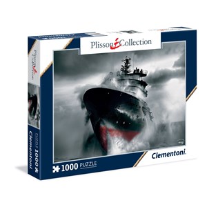 Clementoni (39351) - Philip Plisson: "Rescue at Sea - The Abeille Bourbon" - 1000 pieces puzzle
