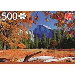 Jumbo (18554) - "Yosemite National Park USA" - 500 pieces puzzle