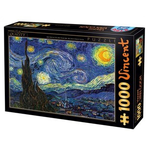 D-Toys (70197) - Vincent van Gogh: "Starry Night" - 1000 pieces puzzle