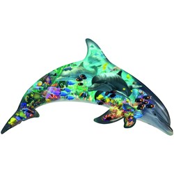 Ravensburger (16154) - "Dolphin" - 862 pieces puzzle