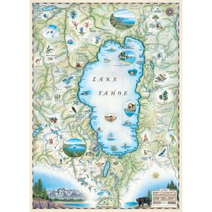 MasterPieces (71707) - "Lake Tahoe" - 1000 pieces puzzle