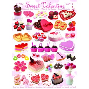 Eurographics (6000-0431) - "Sweet Valentine" - 1000 pieces puzzle