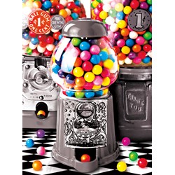 Buffalo Games (11641) - "Gumball Surprise (Color Splash)" - 1000 pieces puzzle