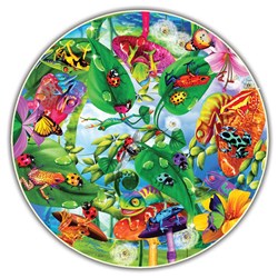 A Broader View (372) - Michael Searle: "Creepy Critters (Round Table Puzzle)" - 500 pieces puzzle