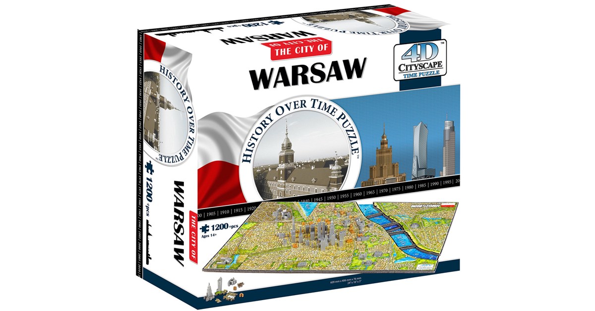 4D Cityscape (40088) - 4D Budapest - 1200 pieces puzzle