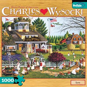 Buffalo Games (11417) - Charles Wysocki: "Love" - 1000 pieces puzzle