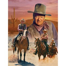 MasterPieces (71239) - "John Wayne, The Cowboy Way" - 1000 pieces puzzle