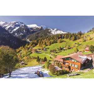 Jumbo (18587) - "Berner Oberland, Switzerland" - 1500 pieces puzzle