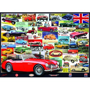 Eurographics (6000-0805) - "British Motor Heritage" - 1000 pieces puzzle