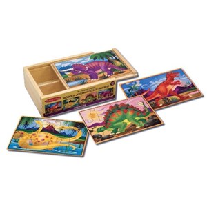 Melissa and Doug (3791) - "Dinosaurs" - 12 pieces puzzle