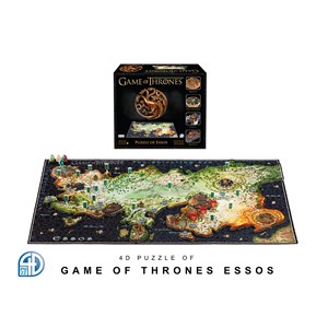 4D Cityscape (51002) - "4D Game of Thrones : Essos" - 1530 pieces puzzle