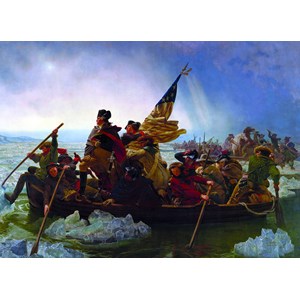 Eurographics (6000-0829) - Emanuel Leutze: "Washington Crossing the Delaware" - 1000 pieces puzzle