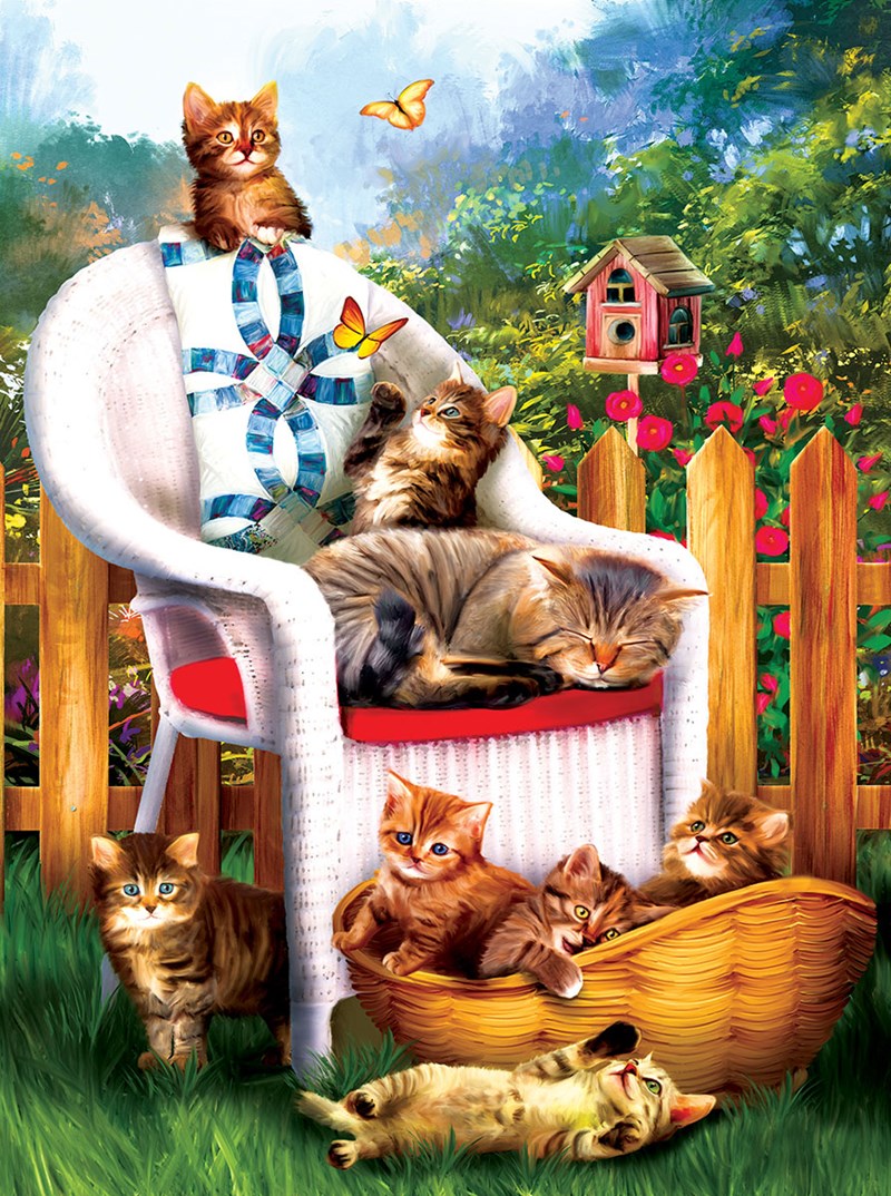 Puzzle In Legno SunsOut 1000 Pezzi – "A Little Bit Of Heaven" Di Tom Wood – 20x27 Pollici – Made In USA Ecologico - 2