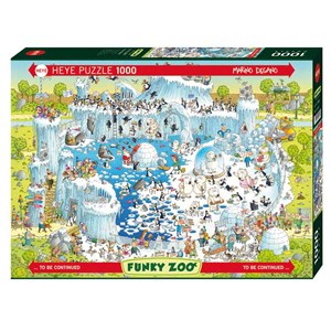 Heye (29692) - Marino Degano: "Polar Habitat" - 1000 pieces puzzle