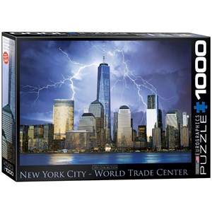 Eurographics (6000-0731) - "Freedom Tower - New York City" - 1000 pieces puzzle
