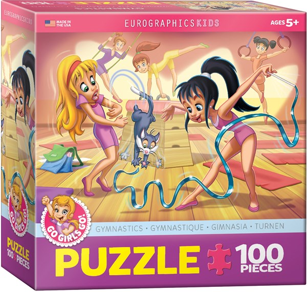 Eurographics (6100-0415) - "Gymnastics" - 100 pieces puzzle