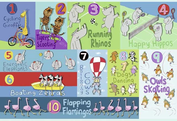 Ravensburger (05397) - "Counting Animals" - 24 pieces puzzle