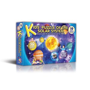 A Broader View (157) - "Kids' Puzzle of the Solar System" - 50 pieces puzzle