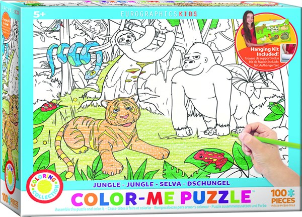 Eurographics (6111-0892) - "Jungle" - 100 pieces puzzle