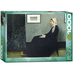 Eurographics (6000-0749) - James Whistler: "The Artist's Mother" - 1000 pieces puzzle
