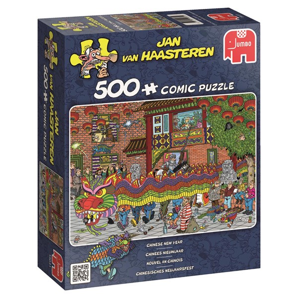 Jumbo (19031) - Jan van Haasteren: "Chinese New Year" - 500 pieces puzzle