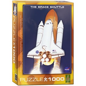 Eurographics (6000-4954) - "The Space Shuttle Atlantis" - 1000 pieces puzzle