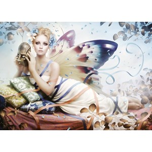 Heye (29724) - Melanie Delon: "Behind The Mask" - 1000 pieces puzzle