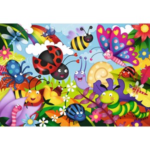 Ravensburger (05447) - "Cute Bugs" - 24 pieces puzzle