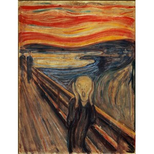 Clementoni (39377) - Edvard Munch: "The Scream" - 1000 pieces puzzle