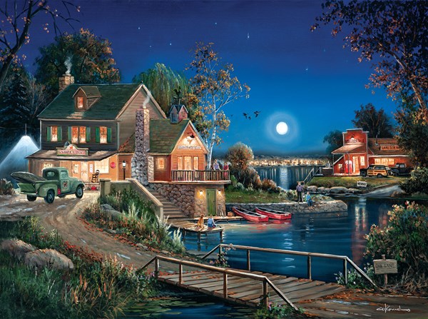 SunsOut (75133) - George Kovach: "Autumn Memories" - 1000 pieces puzzle