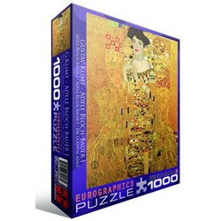 Eurographics (6000-9947) - Gustav Klimt: "Adele Bloch-Bauer I" - 1000 pieces puzzle