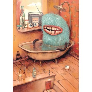 Heye (29539) - Mateo Dineen: "Bathtub" - 1000 pieces puzzle
