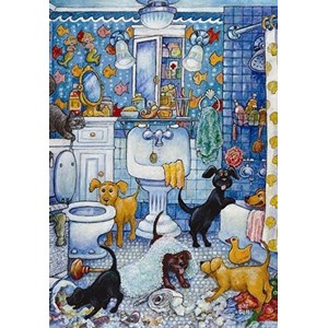 Anatolian (PER3299) - "More Bathroom Pups" - 260 pieces puzzle