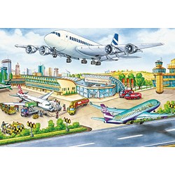 Schmidt Spiele (56508) - "Vehicles" - 26 48 pieces puzzle