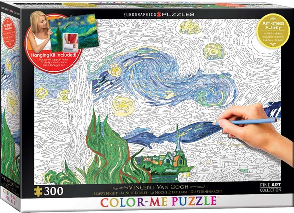 Eurographics (6033-0920) - Vincent van Gogh: "Starry Night" - 300 pieces puzzle