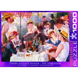 Eurographics (6000-2031) - Pierre-Auguste Renoir: "The Luncheon" - 1000 pieces puzzle