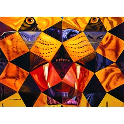 Eurographics (6000-0843) - Salvador Dali: "Fifty Abstract Paintings" - 1000 pieces puzzle