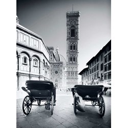 Clementoni (30347) - "Firenze Black & White" - 500 pieces puzzle