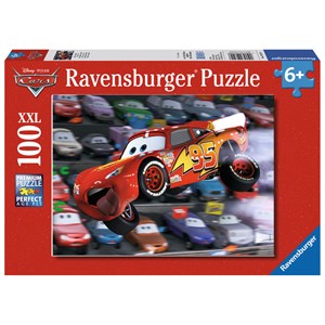 Ravensburger (10721) - "Cars Everywhere!" - 100 pieces puzzle