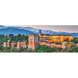 Jumbo (18574) - "Alhambra, Spain" - 1000 pieces puzzle