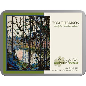 Pomegranate (AA860) - Tom Thomson: "Study for “Northern River”" - 100 pieces puzzle