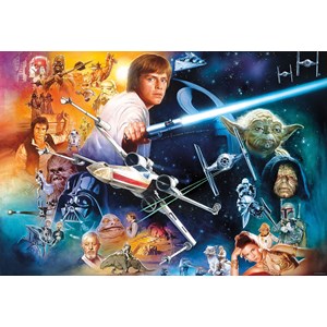 Buffalo Games (2063) - "Star Wars™: "The Force is Strong with This One"" - 2000 pieces puzzle