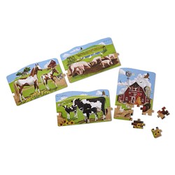 Melissa and Doug (8912) - "Farm" - 24 pieces puzzle