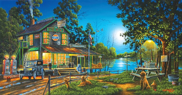 SunsOut (51310) - Geno Peoples: "Dixie Hollow General Store" - 1000 pieces puzzle