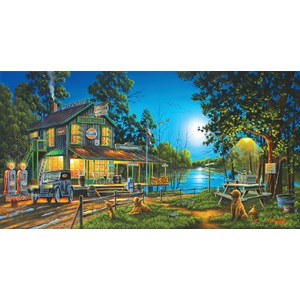SunsOut (51310) - Geno Peoples: "Dixie Hollow General Store" - 1000 pieces puzzle