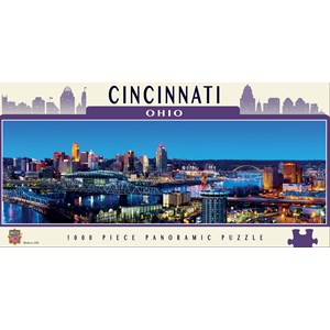 MasterPieces (71587) - James Blakeway: "Cincinnati" - 1000 pieces puzzle