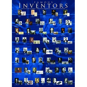 Eurographics (6000-1999) - "Famous Inventors" - 1000 pieces puzzle