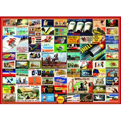 Eurographics (6000-0804) - "Shell Heritage Vintage Collection" - 1000 pieces puzzle