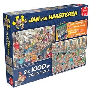 Jumbo (19024) - Jan van Haasteren: "Happy Holidays" - 1000 pieces puzzle