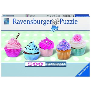 Ravensburger (14803) - "Sugary Sweet Cupcakes" - 500 pieces puzzle
